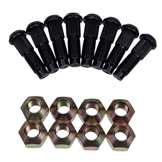 New 8X Rim Lug Wheel Nut 6564669 & 8X Rim Stud Wheel Bolt 6709170 Set fits