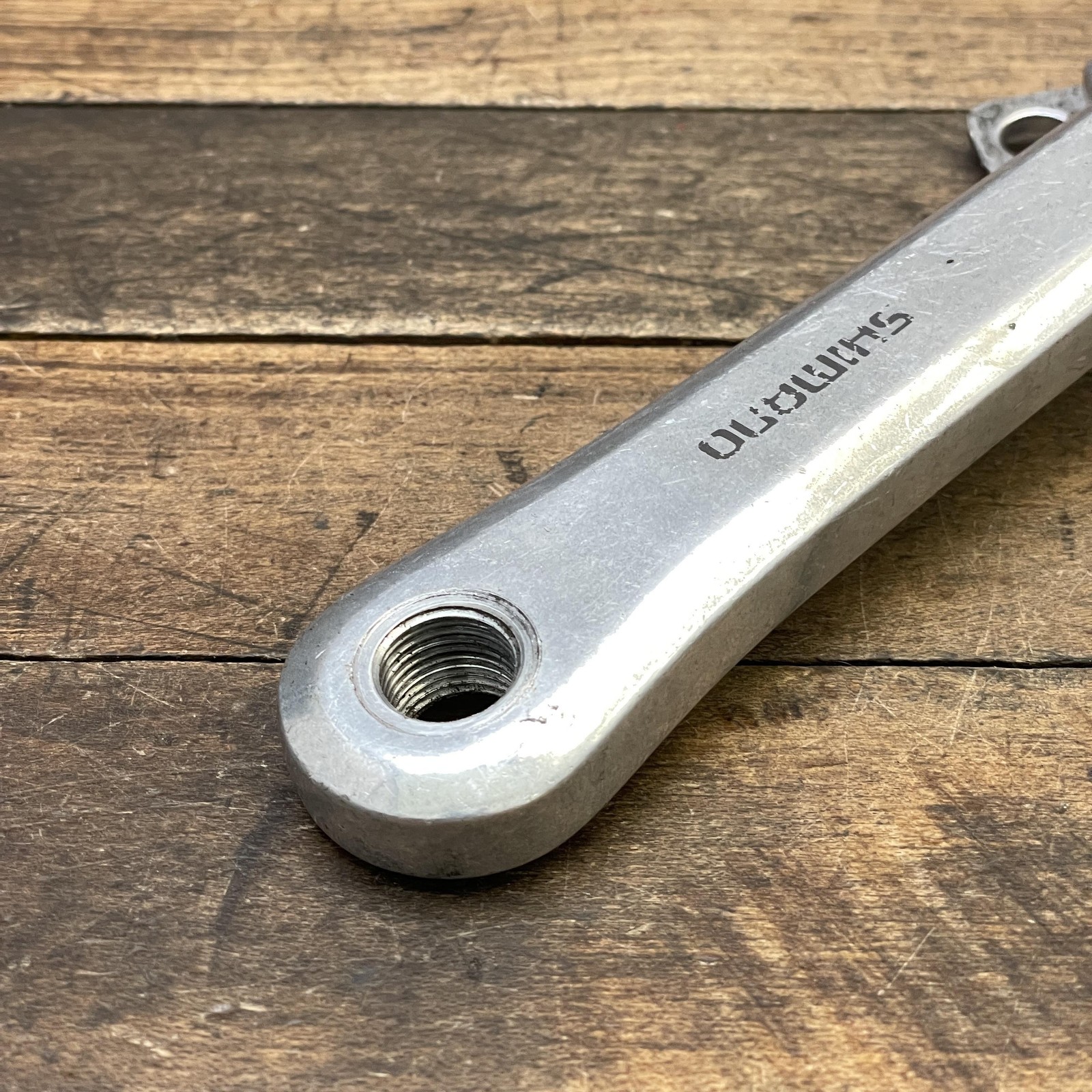 Vintage Shimano FC-B124 Crank Arm RIGHT 175mm 110 BCD Square Taper Road Bike