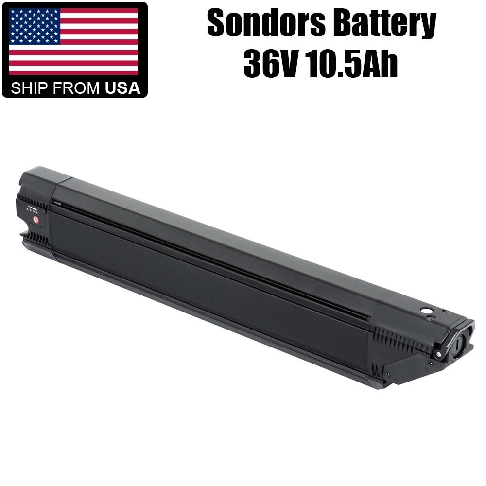 SONDORS Ebike Battery 36V 10.5Ah for Steps and Smart Step from 2019-2023 Costco