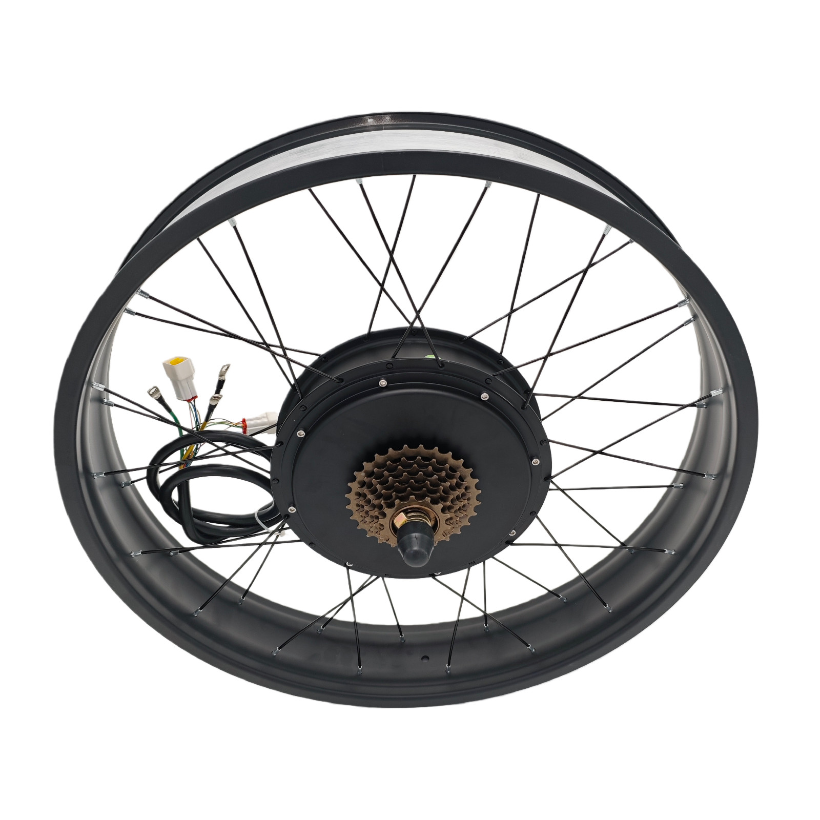 48V-72V 5000W ebike Rear Motor Fat Wheel 175mm 190mm 20» 24» 26»x4.0/3.0 inch