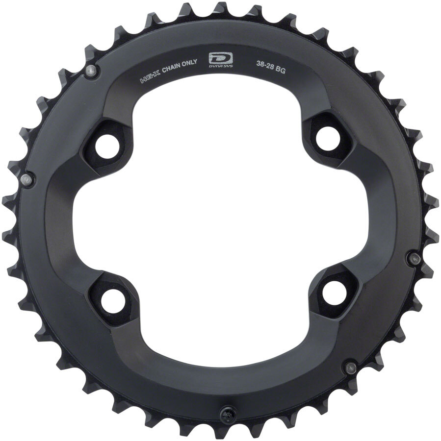 Shimano Deore FC-M6000 Chainring – 34t, 10-Speed, 96mm Asymmetric BCD, for 34-24