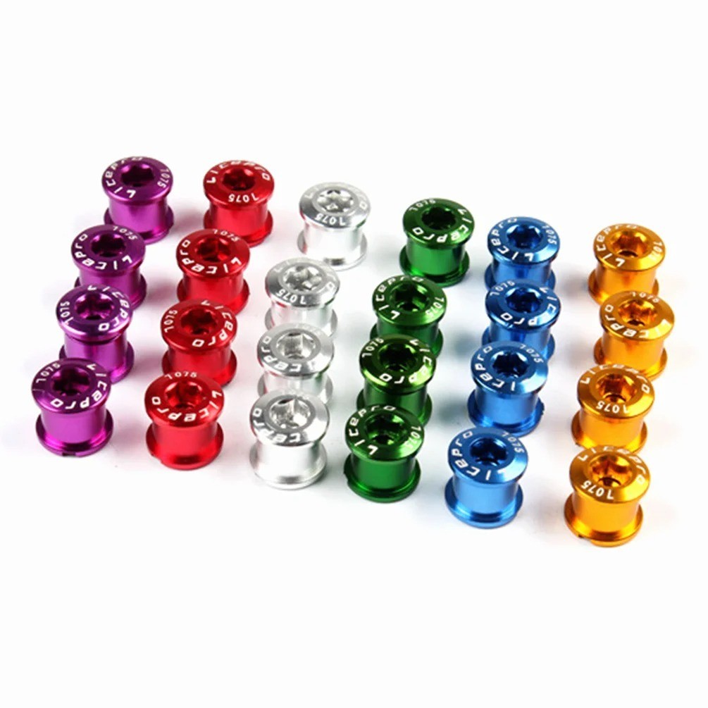 Litepro Single/Double/Triple Speed Bike Chainring Bolts Chain Ring Screws Bolts