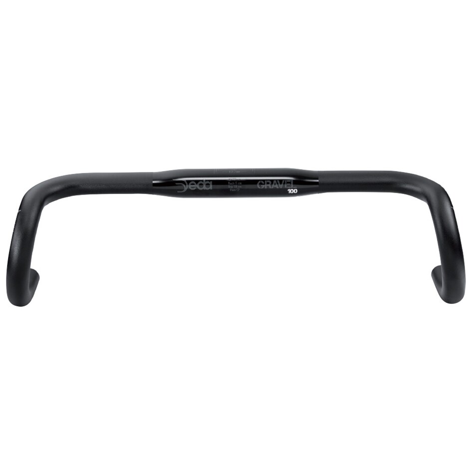 DEDA ELEMENTI Gravel 100 RHM Alloy Drop Handlebar VARIOUS WIDTHS