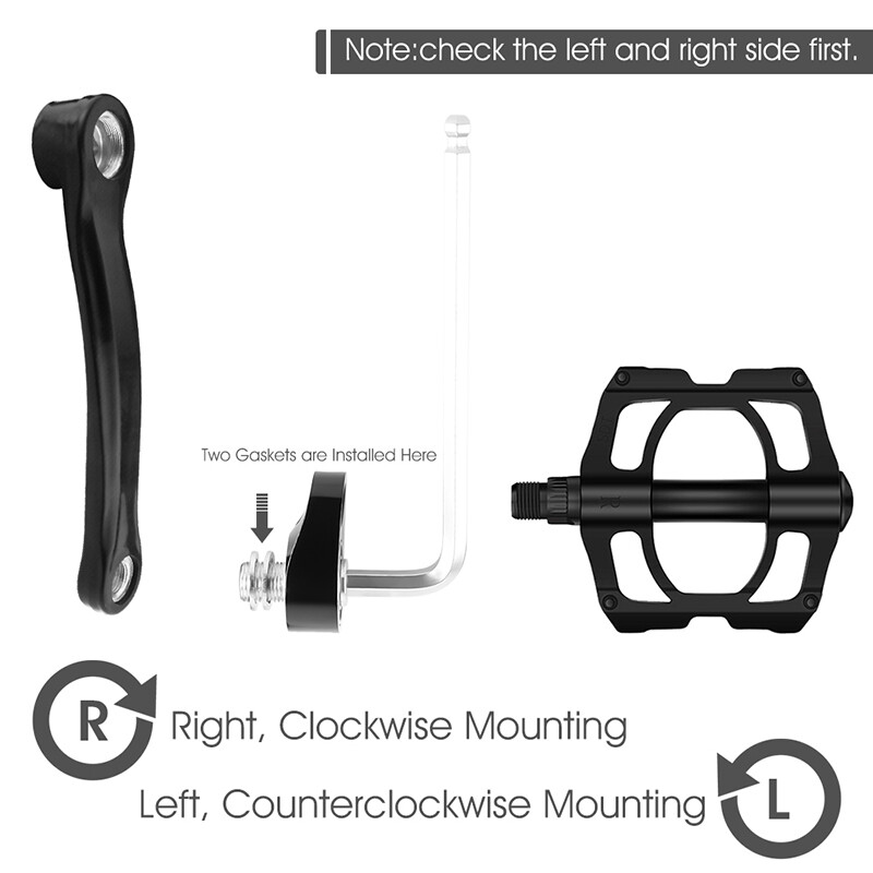 WEST BIKING Labor Saving Bicycle Pedals Adapter Bearing Conversion Magic Stepper