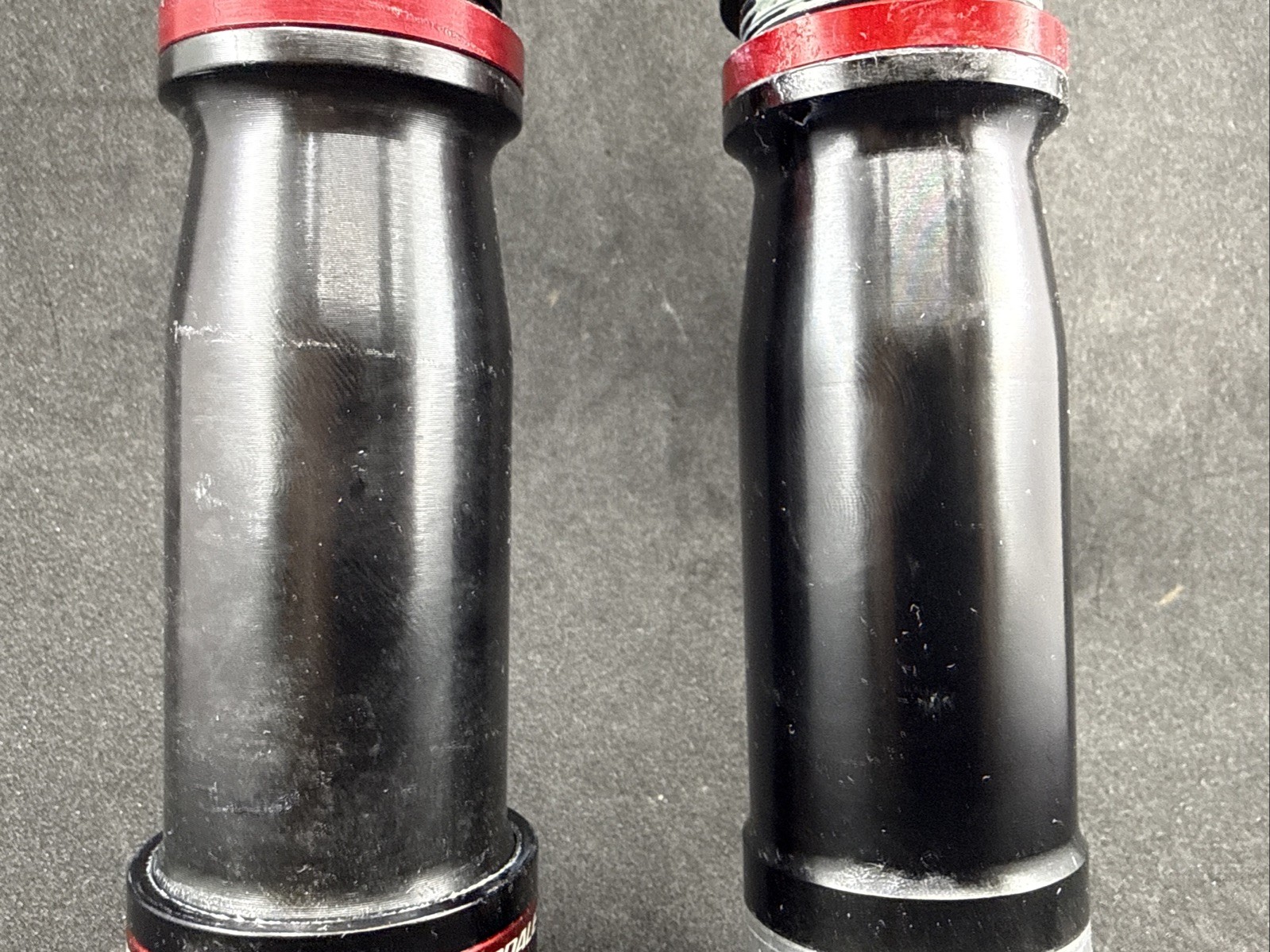 TWO Cannondale Lefty OPI Steerers & Misc. Spacers for LEFTY Fork