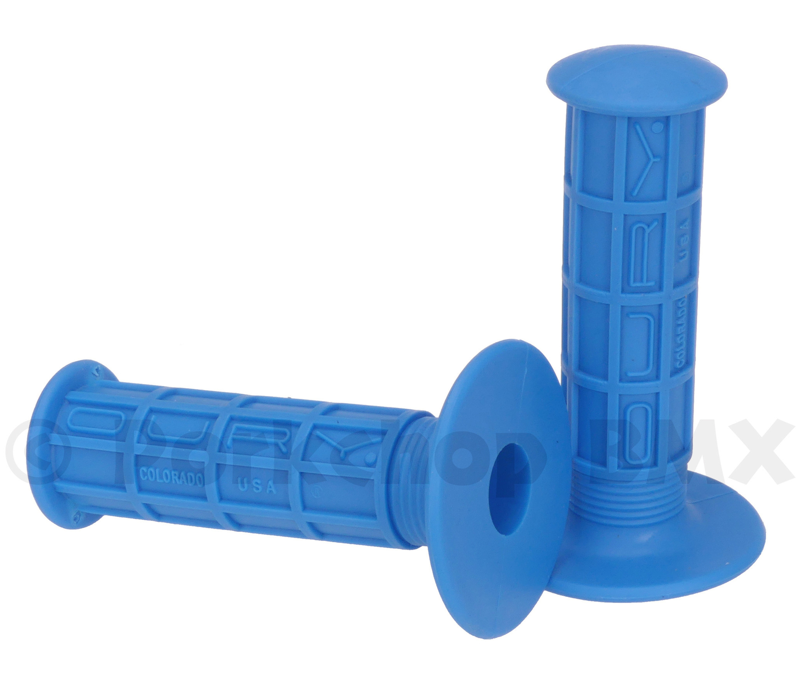 Oury Classic BMX full waffle bicycle grips – BLUE
