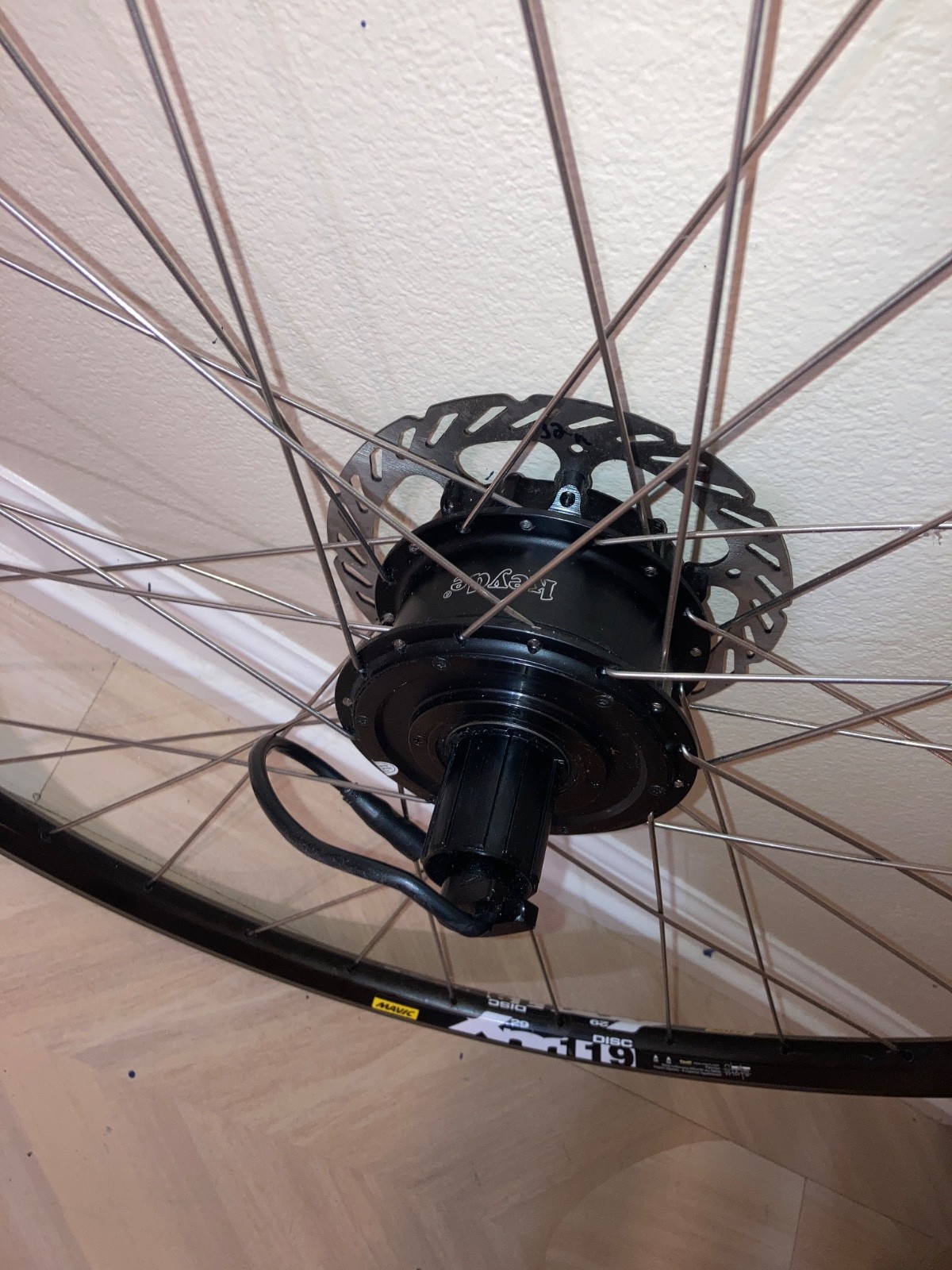 KEYDE Gravel EBike Kit 29 26 27.5/650B 11/12s Thru Axle 500W Motor Hub Plug&Play