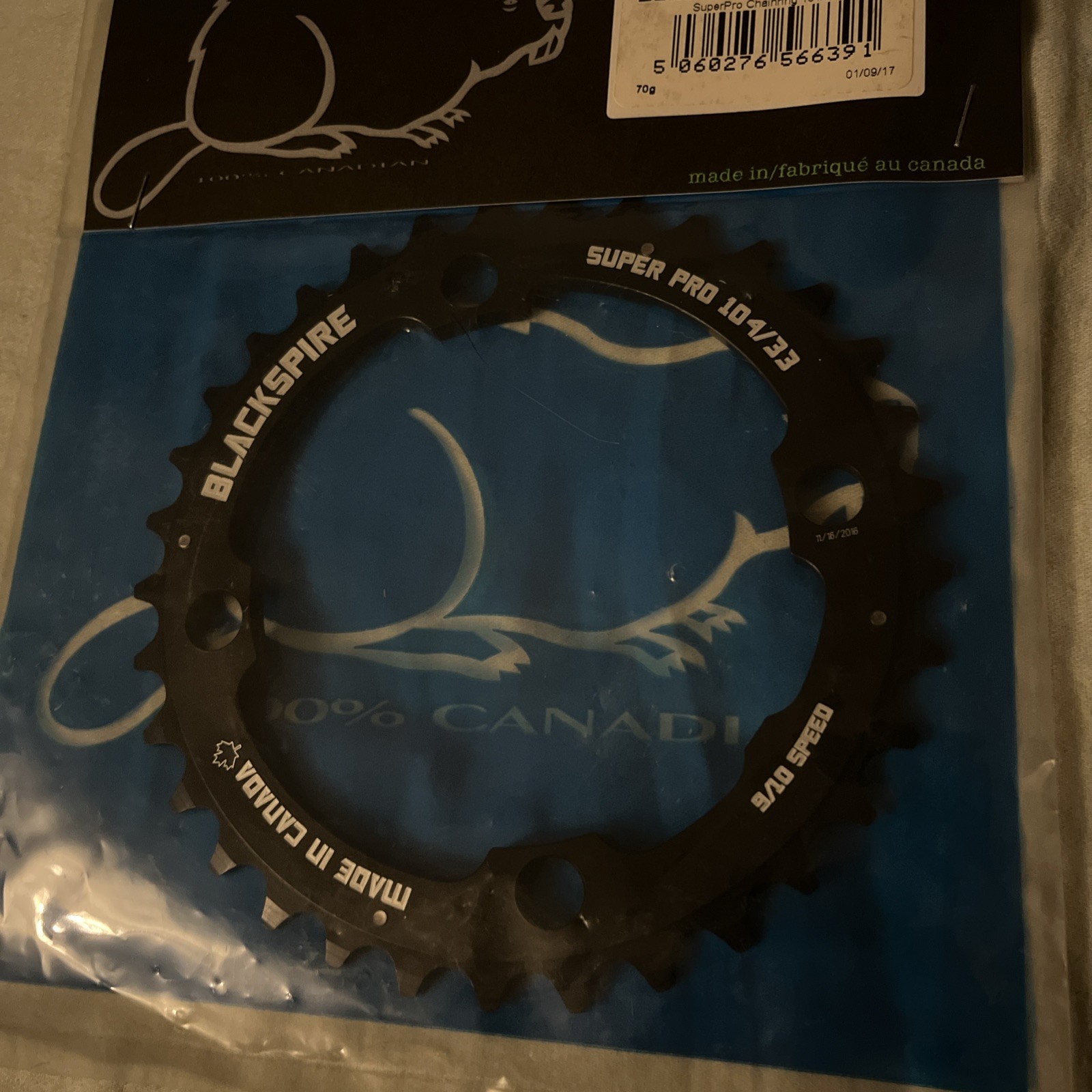 Blackspire Super Pro 104 /33 Tooth 9/10 Speed