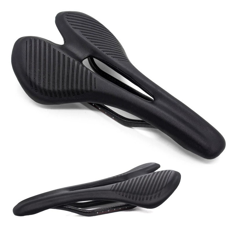 FULL carbon fiber bicycle Cycling gravel road bike 14.5 cm Lightweight saddle