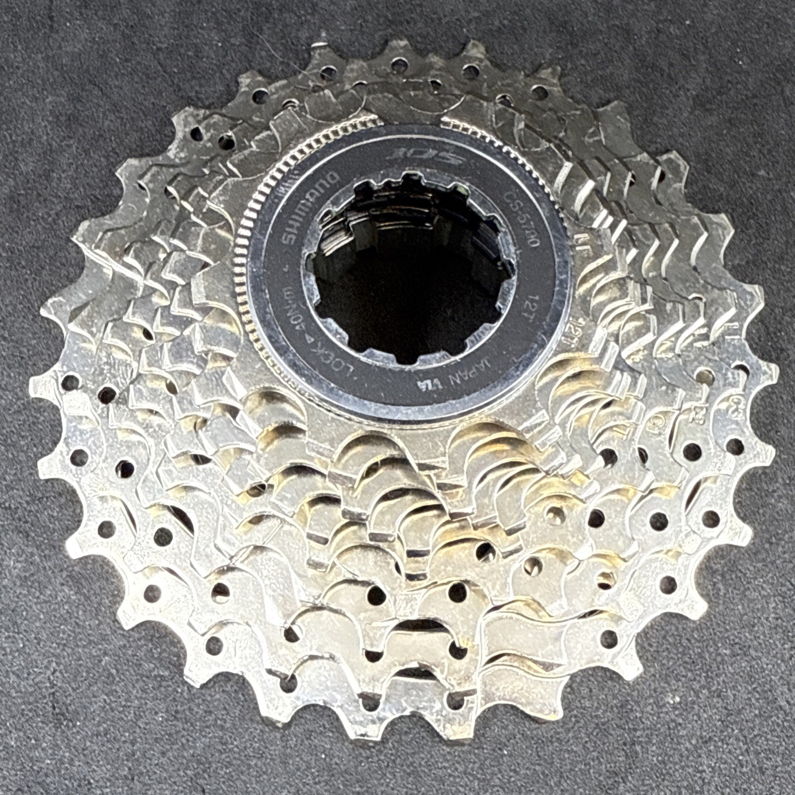 NOS Shimano 105 5700 CS-5700 12-27t 10-Speed HyperGlide Cassette NEW