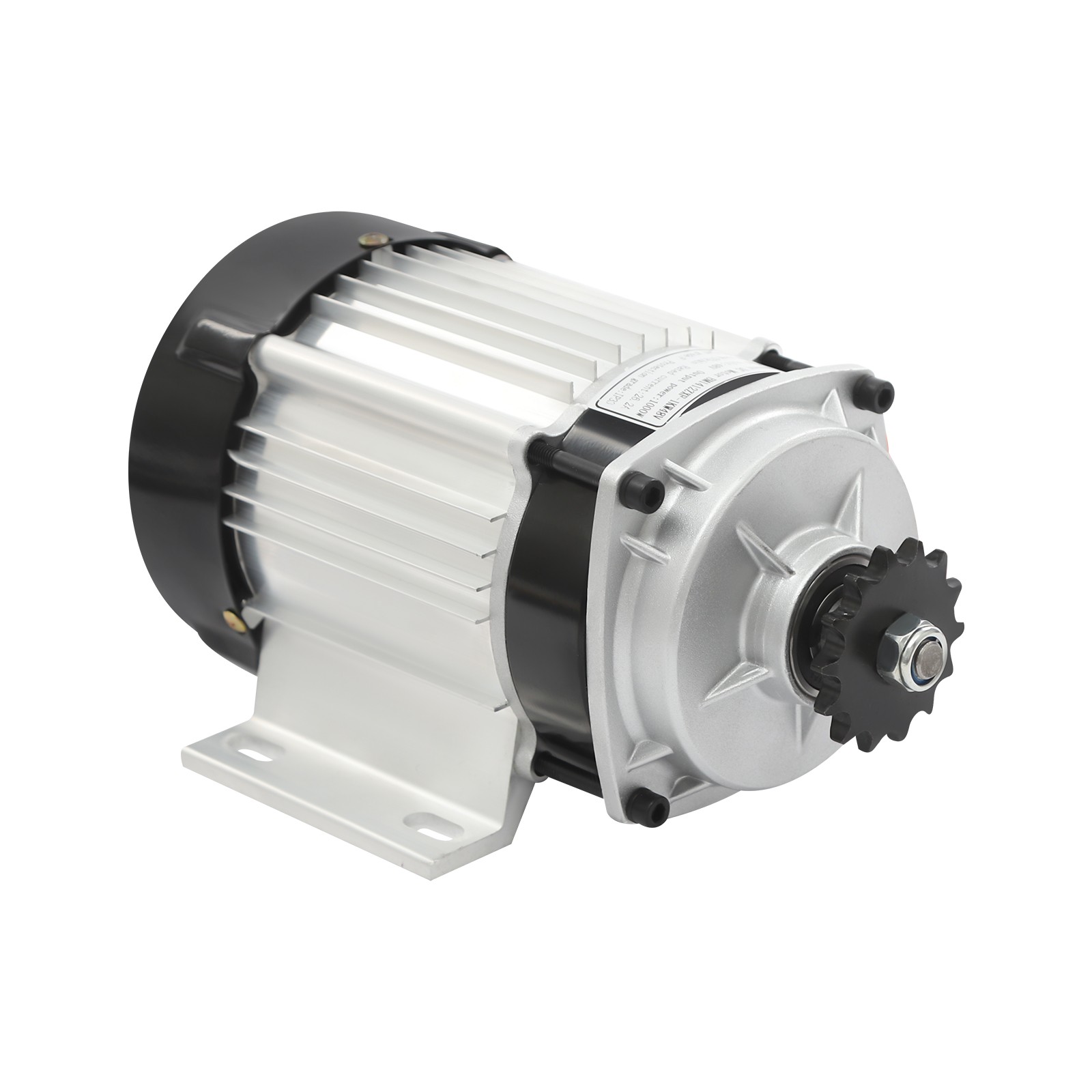 Electric Brushless Motor Set Electric Tricycle Motor Kit 48 V 1000 W 500kg max.