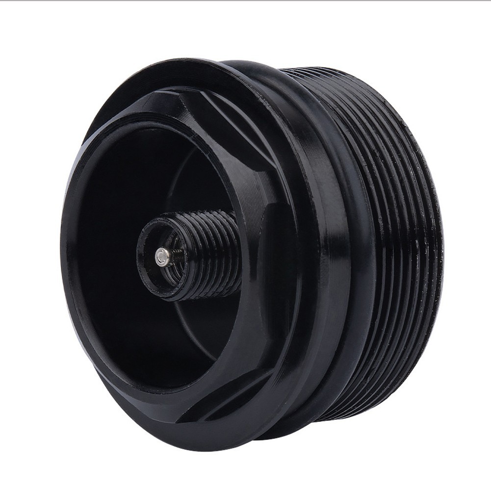 Cycling Parts Fork Valve Nut Bike 1Pcs Air Fork Cap Aluminum Alloy Black