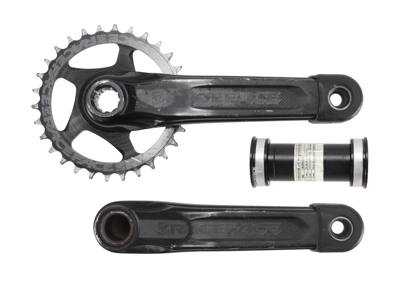 Race Face Aeffect Alloy 1x 11s Mountain Bike Crankset 175mm 30T w/ PF41 BB92 BB