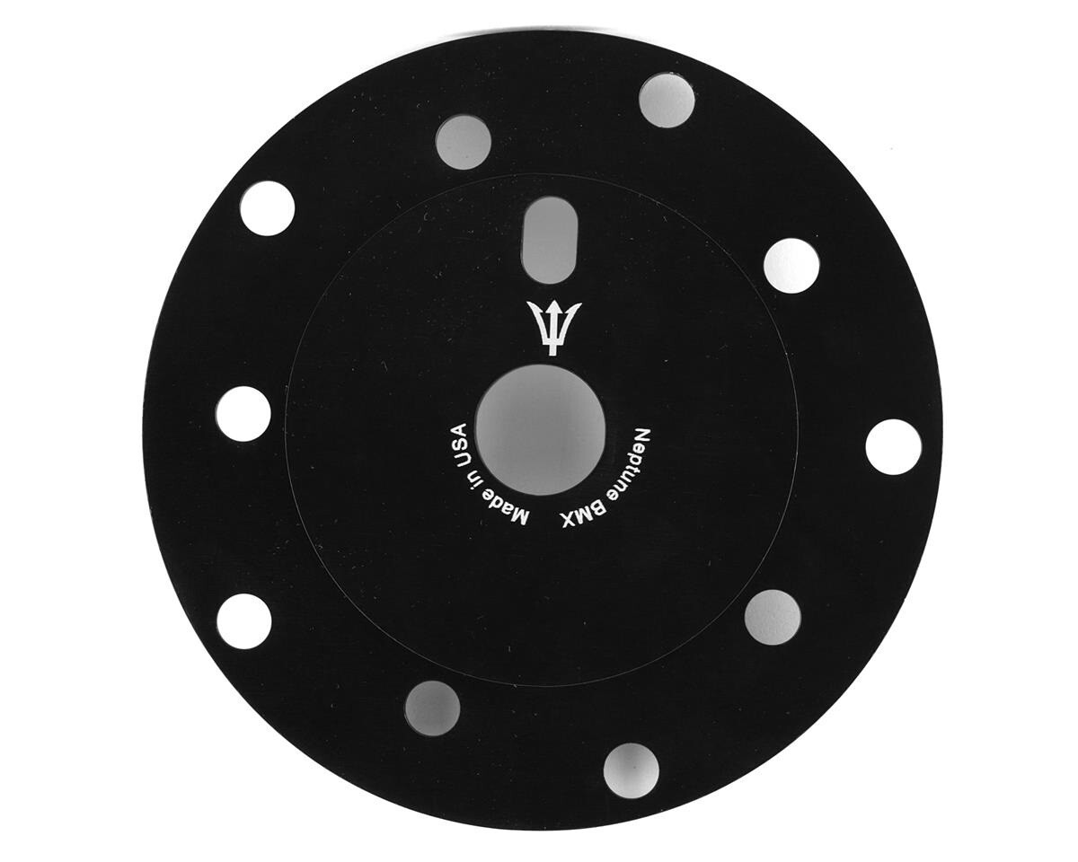 NEPTUNE BMX Old school Powerdisc 110mm/130mm Made in USA! BLACK