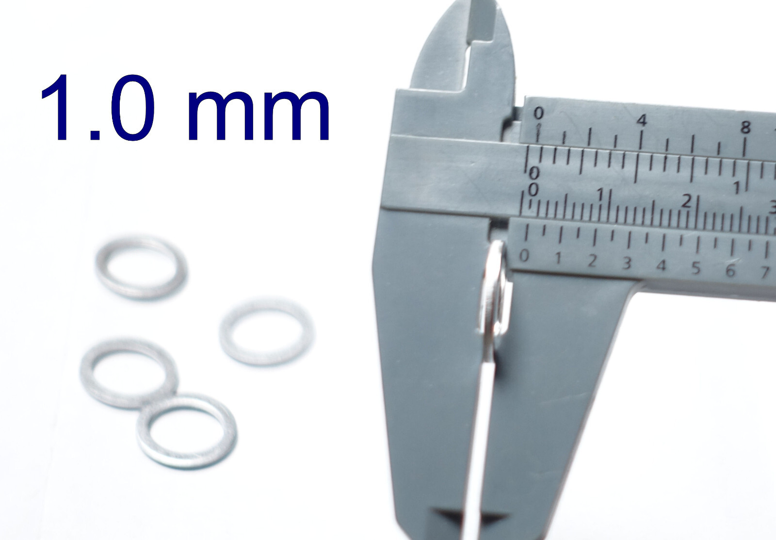 chainring spacer washer sets of 5: 1.75mm and 1mm width