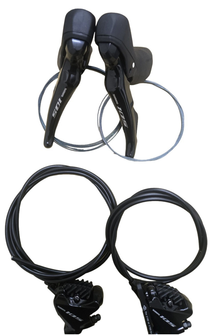 Shimano ST-R7020 950mm 1700mm 11 Speed Road disc hydo shifter set L&R Flat mount