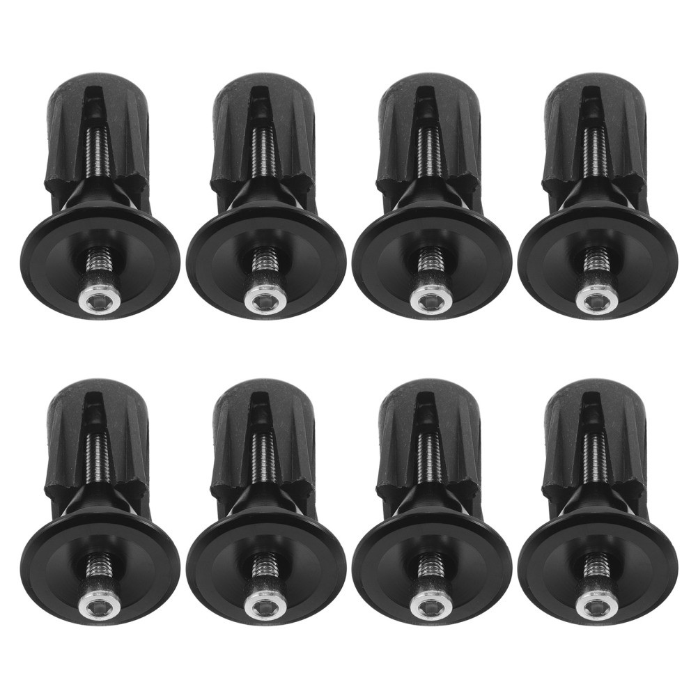 4 Pairs Bicycle Handlebar End Caps Aluminum Alloys Bike Handlebars