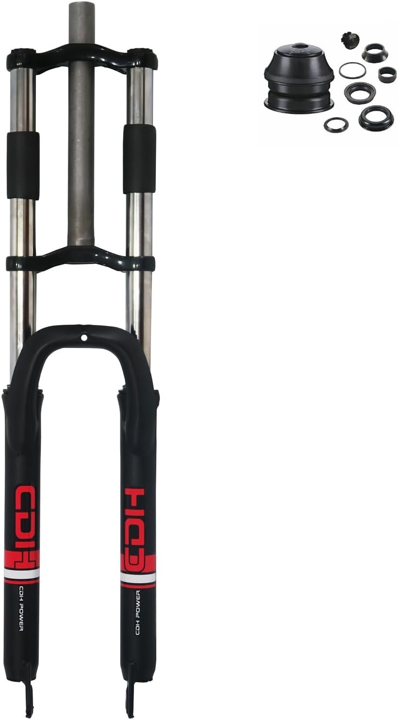 CDH 29″ Bicycle Fork Suspension Bike Fork & Headset Double Shoulder triple tree