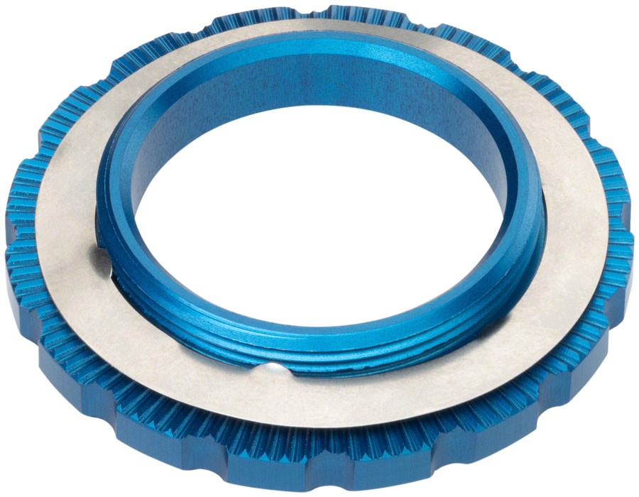 Wolf Tooth CenterLock Rotor Lockring – External Splined, Blue