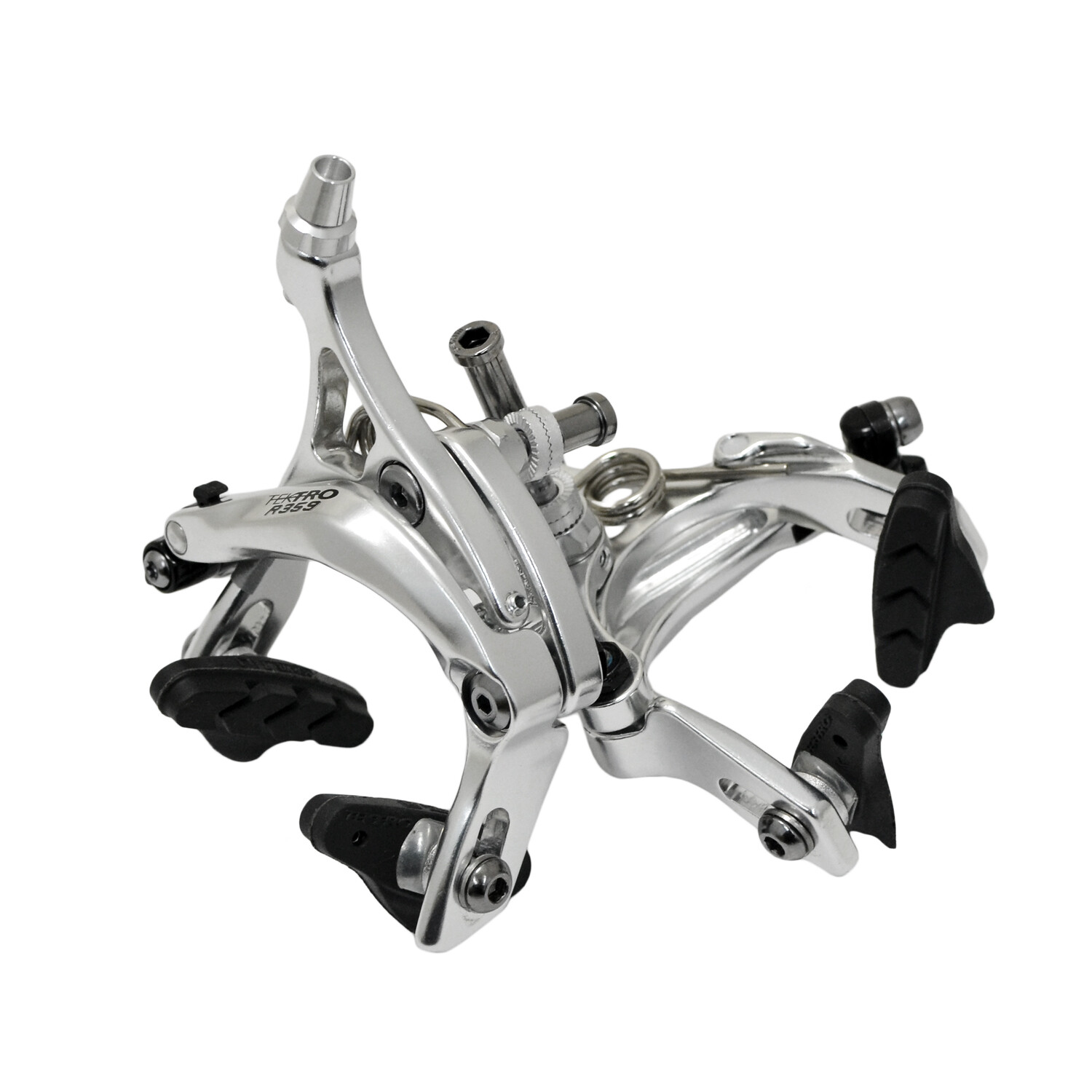TEKTRO R359 Dual Pivot Caliper Brake Set 39-54mm Designed for 32C Tire , Silver