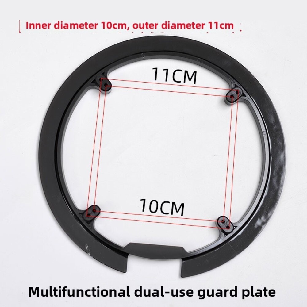 Chainring Guard Crankset Cover For Gravel Riding Prevents Chain Derailment