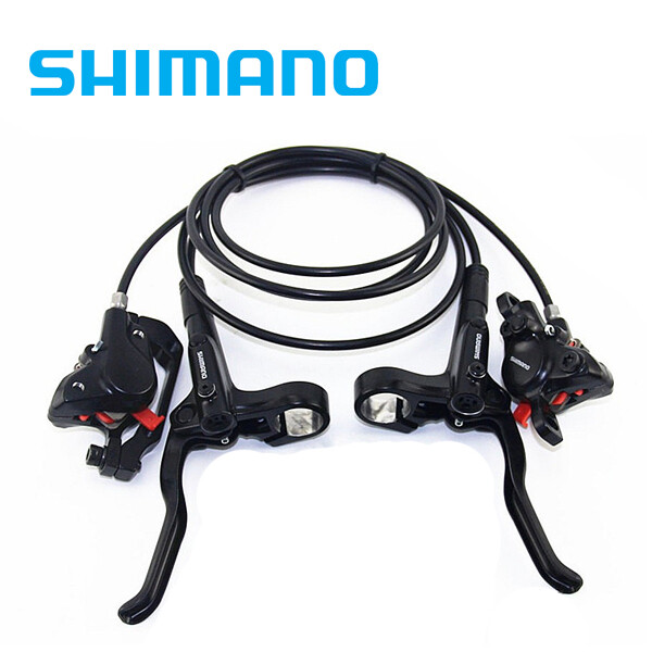 Shimano BR BL MT200 Disc Brake Set Front & Rear G3 HS1 RT56 Rotor Black MTB