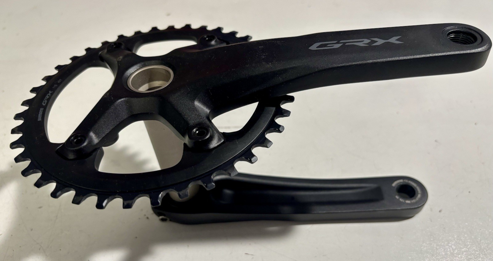 SHIMANO GRX FC-RX600 Hollowtech II Black Crankset 1×11-Speed 40T 165mm – 175mm