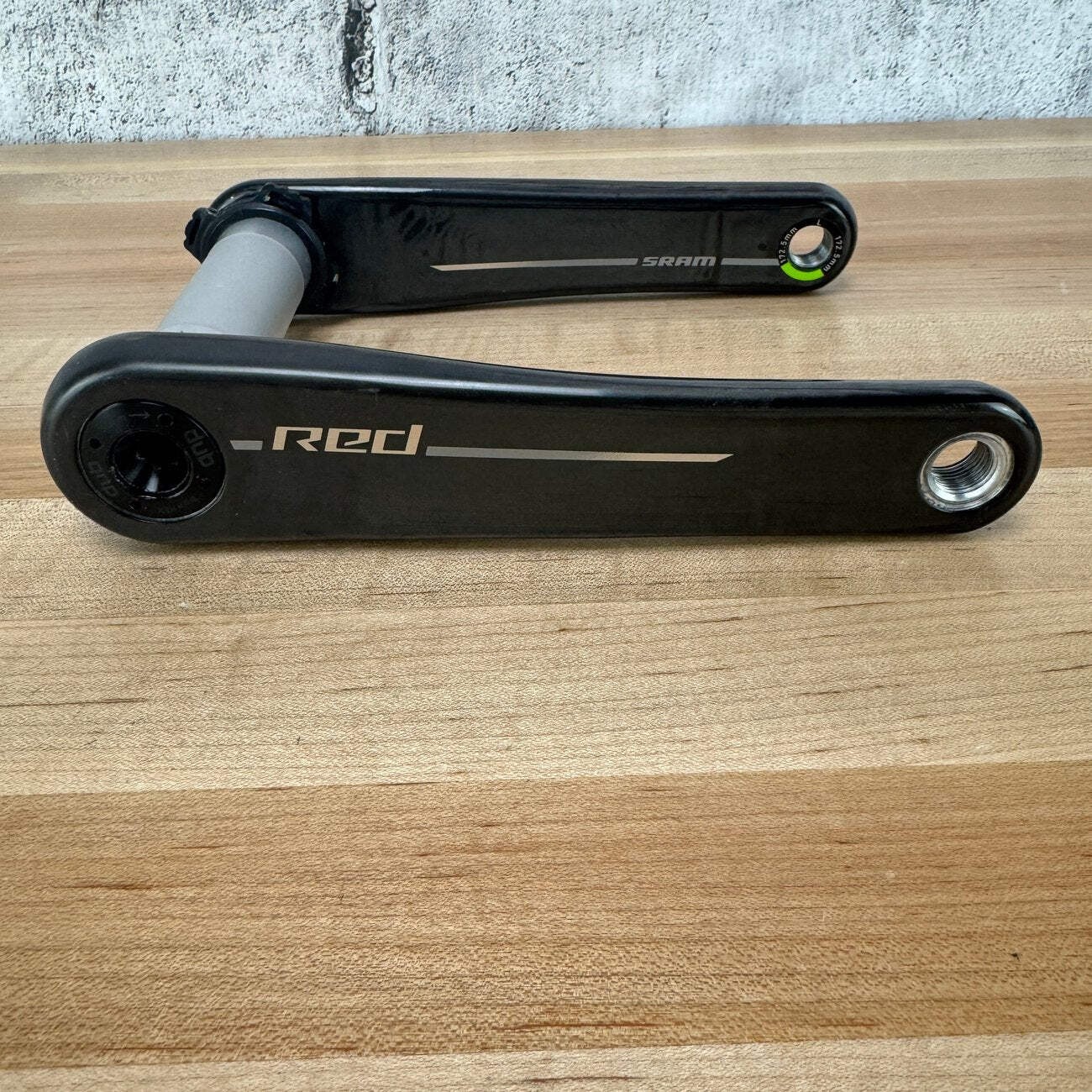 Light Use! SRAM Red AXS E1 172.5mm 48/35t 8-Bolt Crankset Crank Arms DUB Spindle