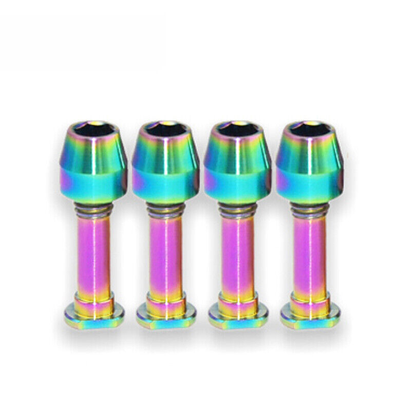 Titanium screw v Brake pads Bicycle Upgrade Cone Head screw