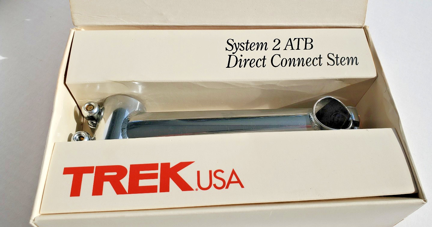 NOS Trek System 2 ATB Handlebar Stem MTB Road Bicycle 28.6mm 150mm Threadless