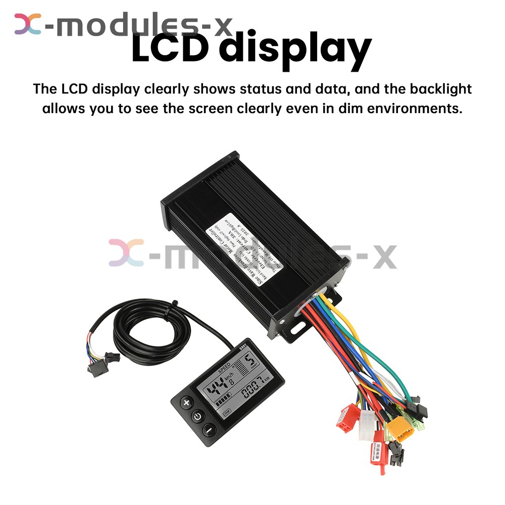36V 48V 64V 750-1500W Brushless Motor Controller E-Bike S866 S866, V888, SW900