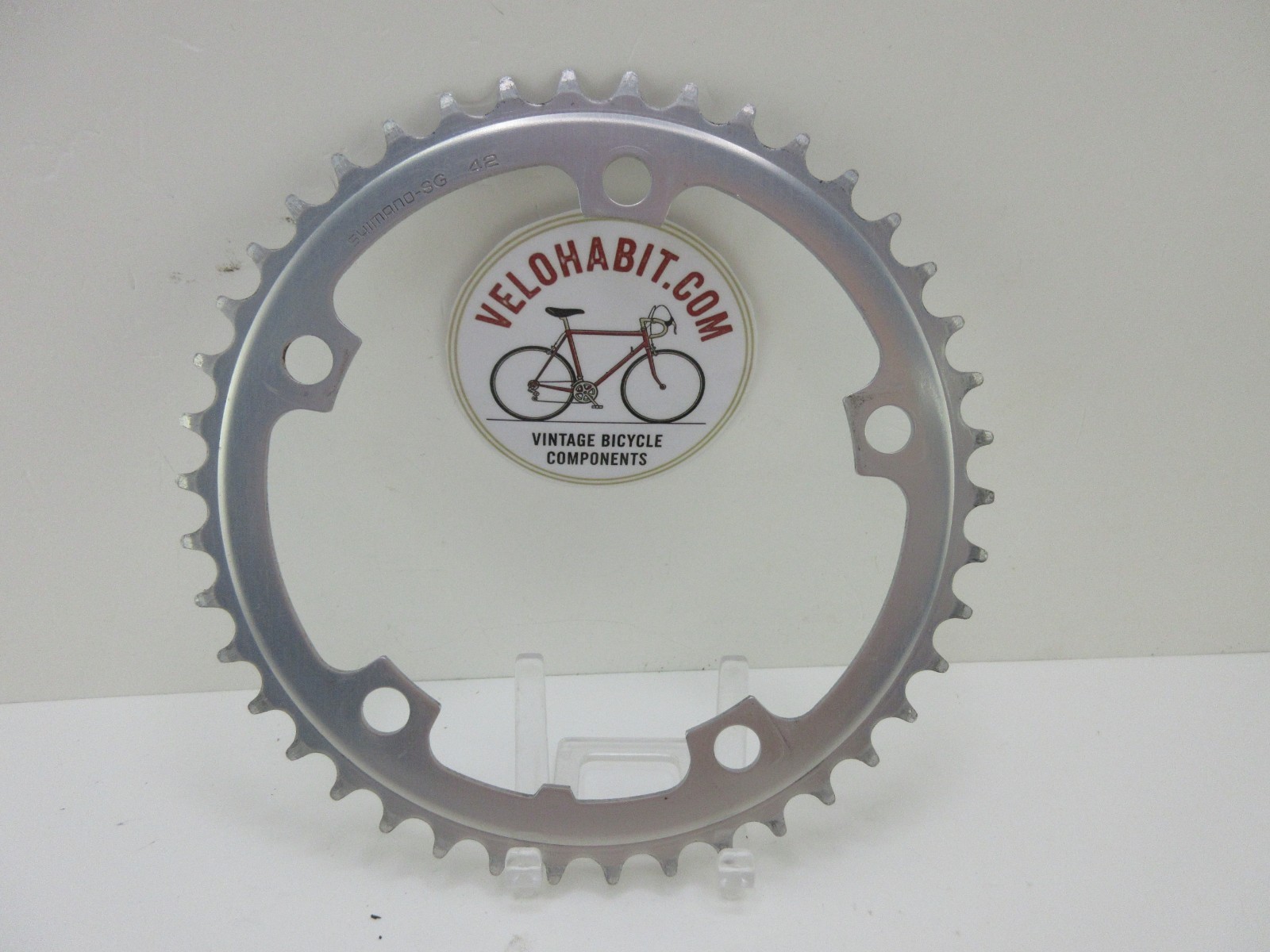 Shimano SG 42T Chainring 130BCD 5 Bolt Vintage Road Bike Inner Middle Ring Japan