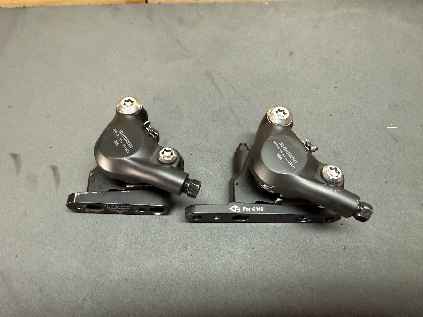 Shimano GRX Rx-400 Hydraulic Brake Calipers Front And Rear Gravel Road Bike