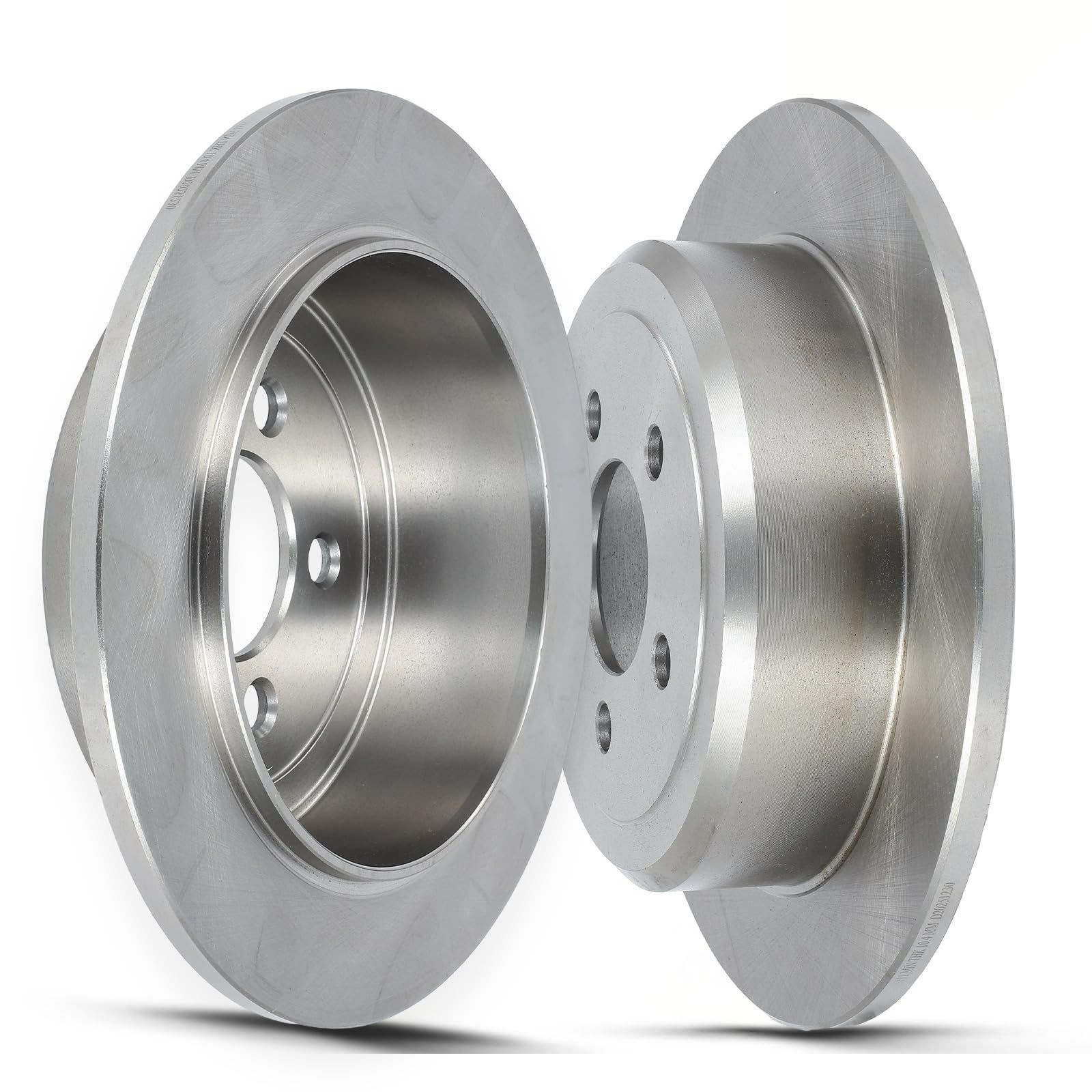 SCITOO Front Brake Rotors 2pcs Drilled & Slotted for Chrysler Dodge Jeep