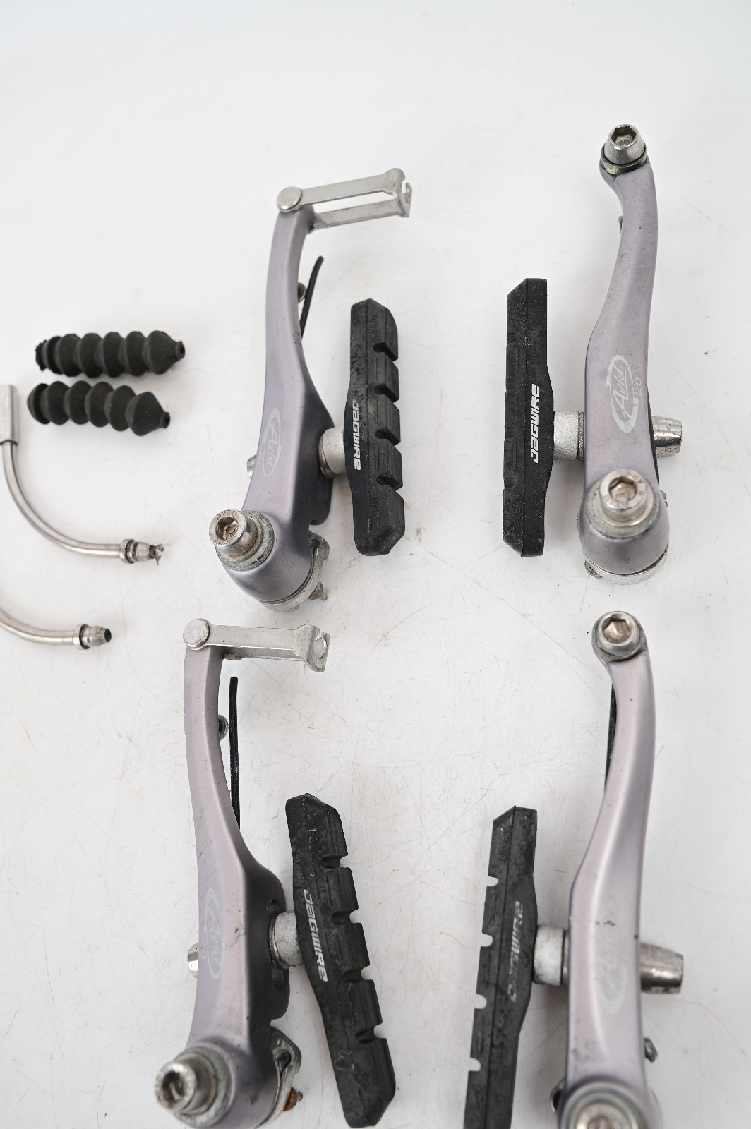 Vintage Avid 20 Mountain Bike V-Brakes Linear Pull Gray Front + Rear Set V-Brake