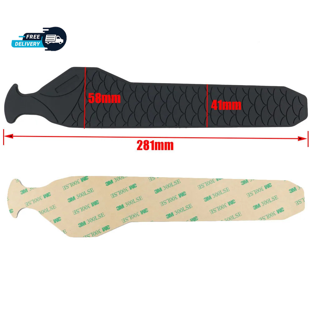 MTB / Road Bike Silicone Chain Protector Frame Guard Self-Adhesive