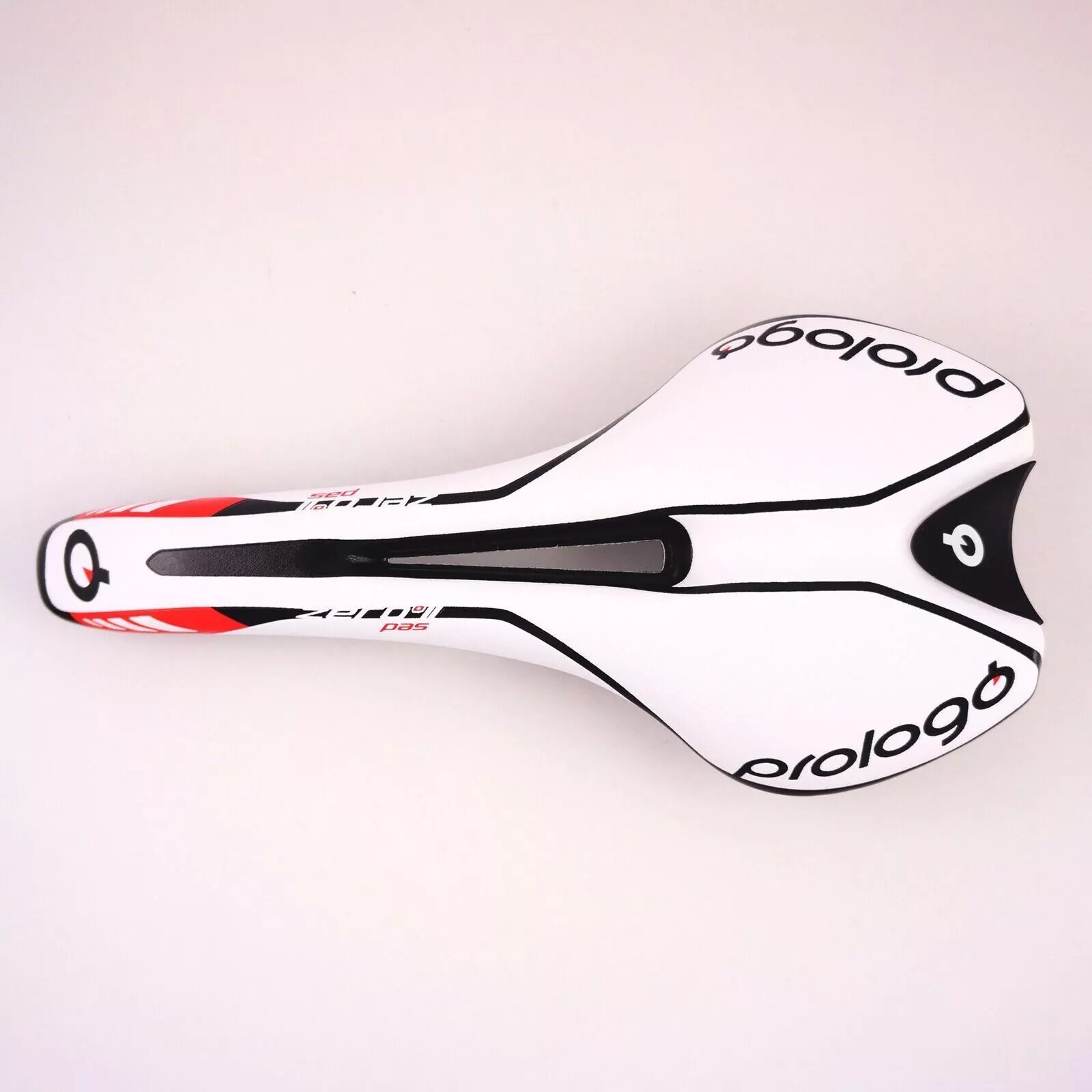 Prologo ZERO II Pas Carbon Road Mountain Bike Saddle – Black/White/Black&White