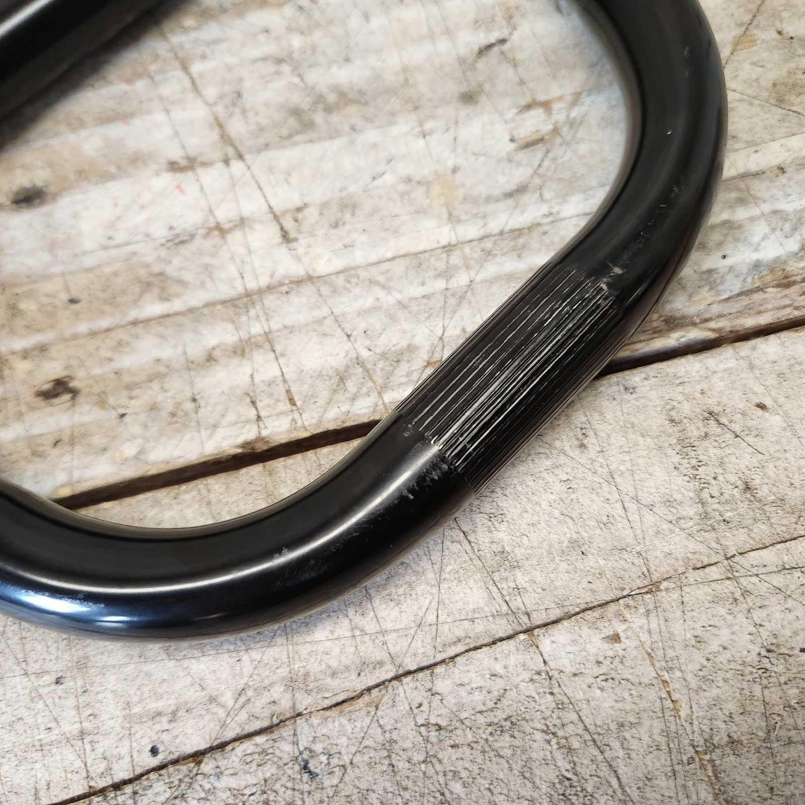 R4 Racing Black Bmx Handlebars Bars 27″x8″ Black 22.2mm Clamp- Mid School Style
