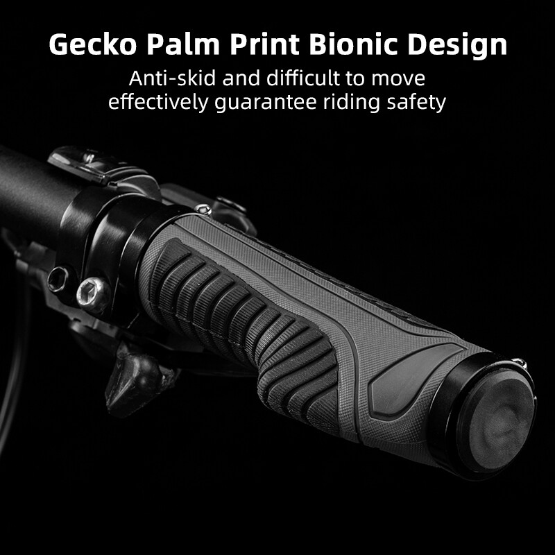 ROCKBROS Bike Grips Bicycle Double Lock-on Ergonomic Non-Slip Handlebar Grips