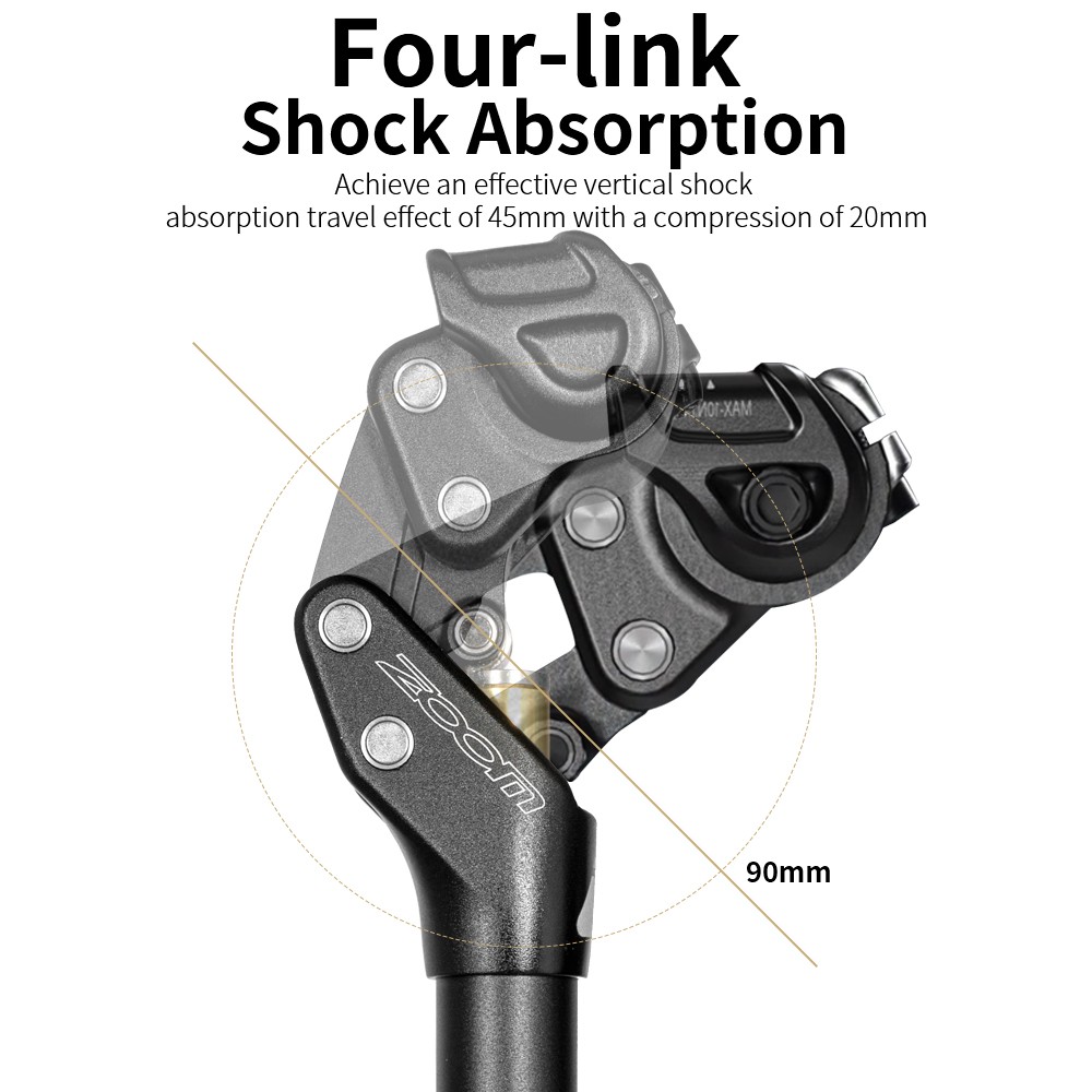 ZOOM Suspension Seatpost 27.2/30.9/31.6mm MTB Bike Shock Absorbing Post