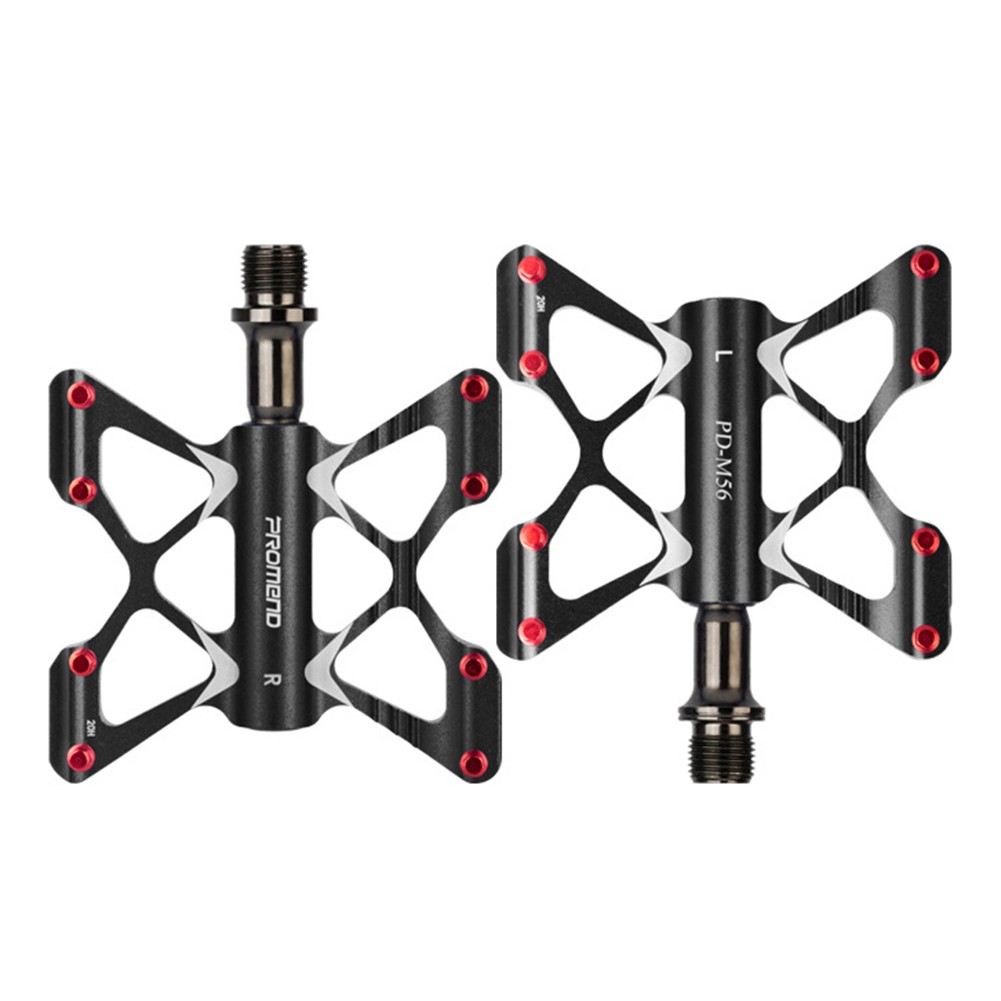PROMEND MTB ROAD Bike Ultralight Aluminum Pedal Bicycle Flat Pedal 3 Bearing