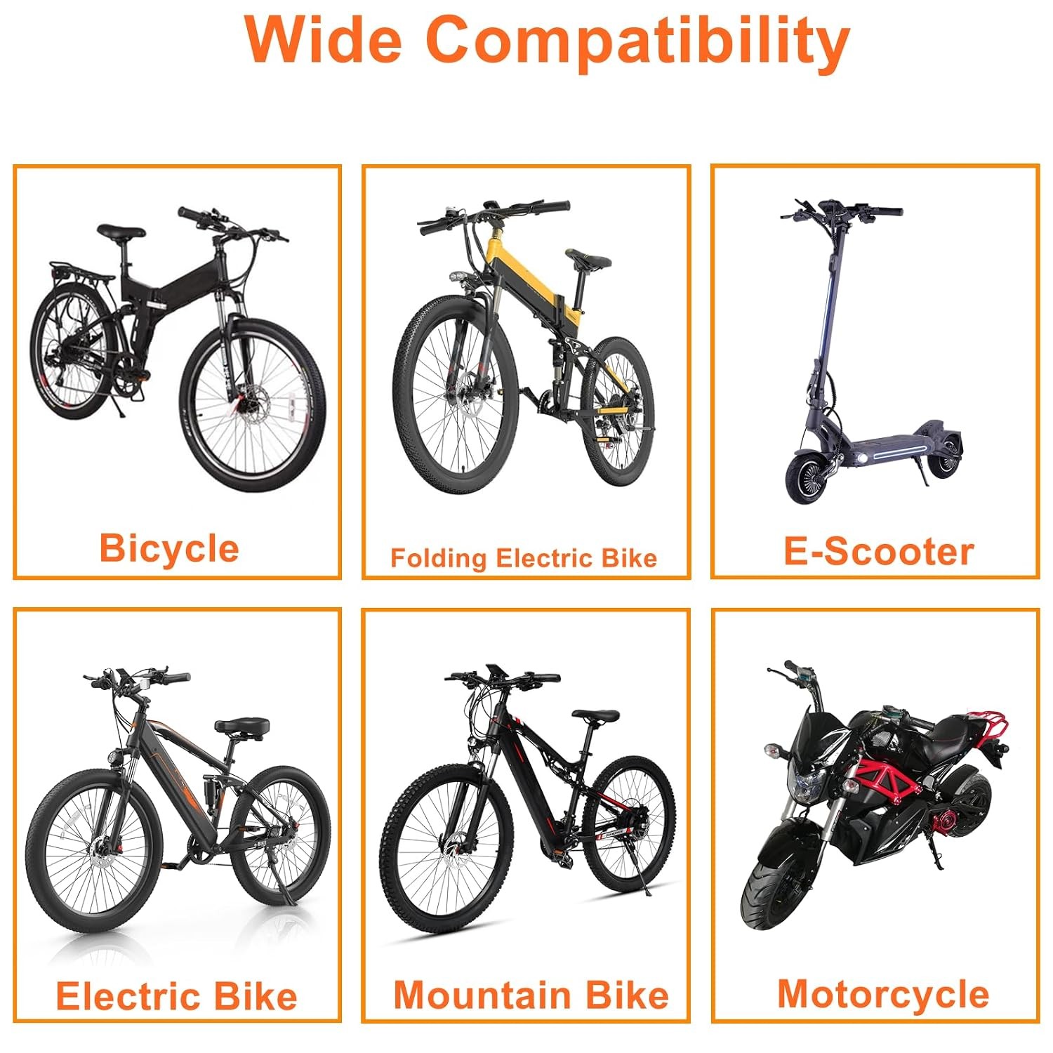 12V-72V Electric Bike Motor Full Twist Throttle Grip E Bike Scooter Motor 20X