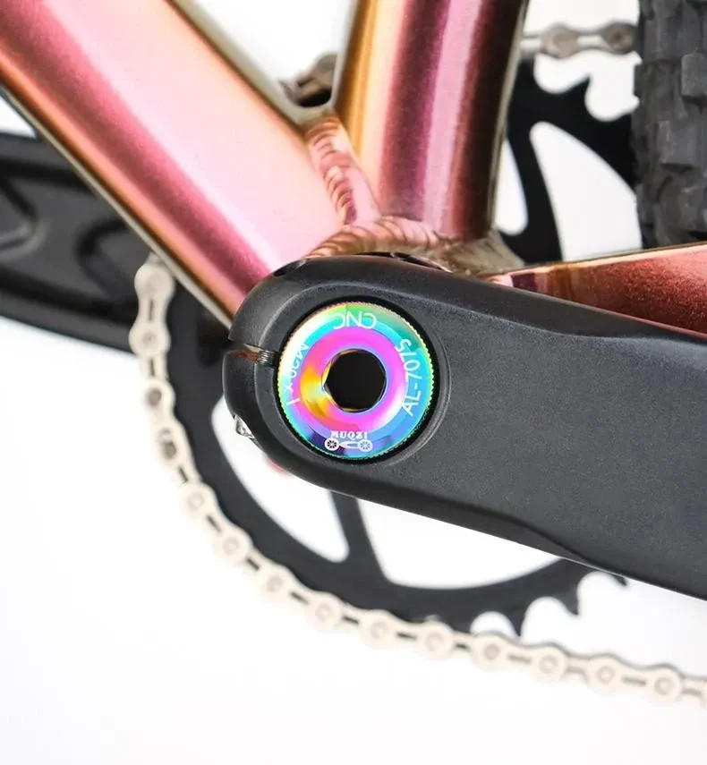 NEW M20 Bike Crank Cover Cap Aluminum MTB Road Crankset Screw Dust Cap