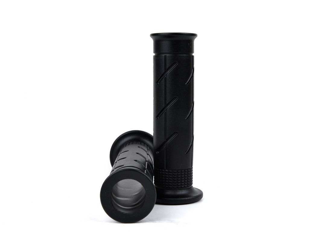 Domino Racing Strada «Stock Replica» Street Bike Grips – Black – Pair