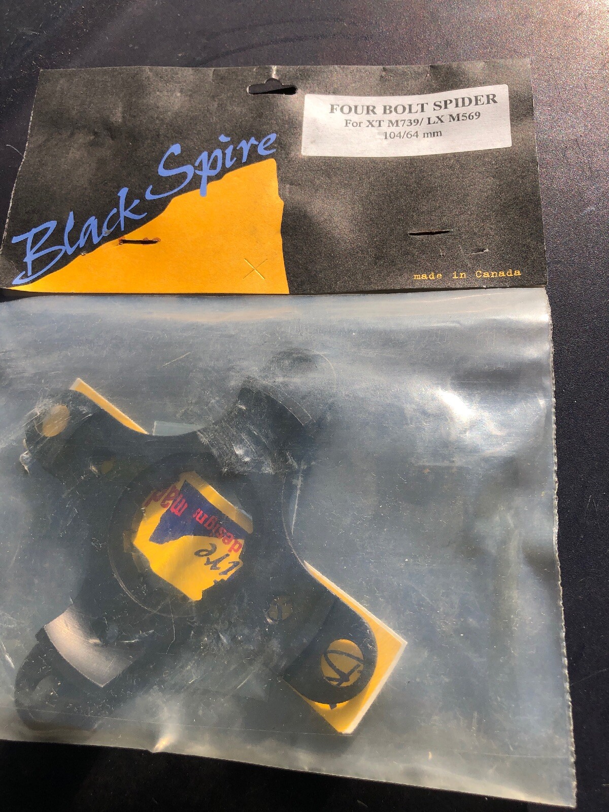 NOS Blackspire XT /LX 4 Bolt Spider 104/64 mm