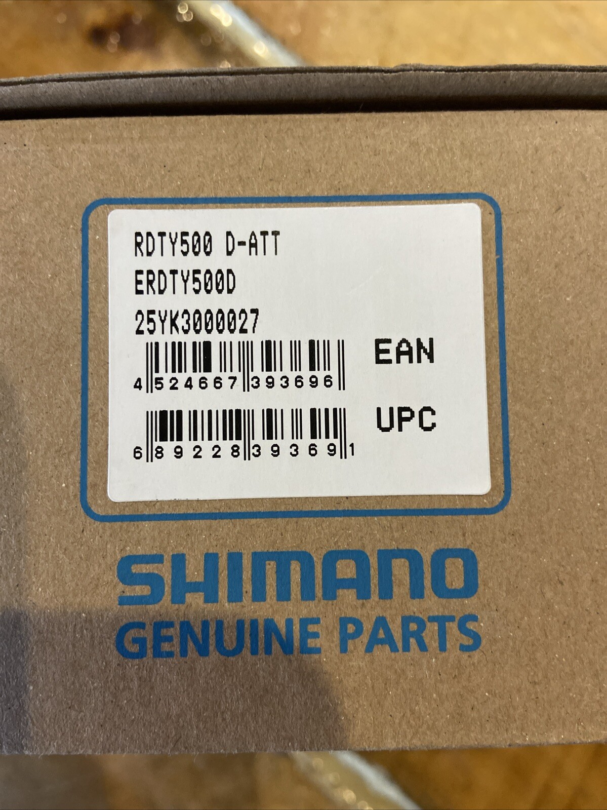SHIMANO Rear Derailleur (MTB) RD-TY500 7/6S Direct Mount Type ERDTY500D TOURNEY
