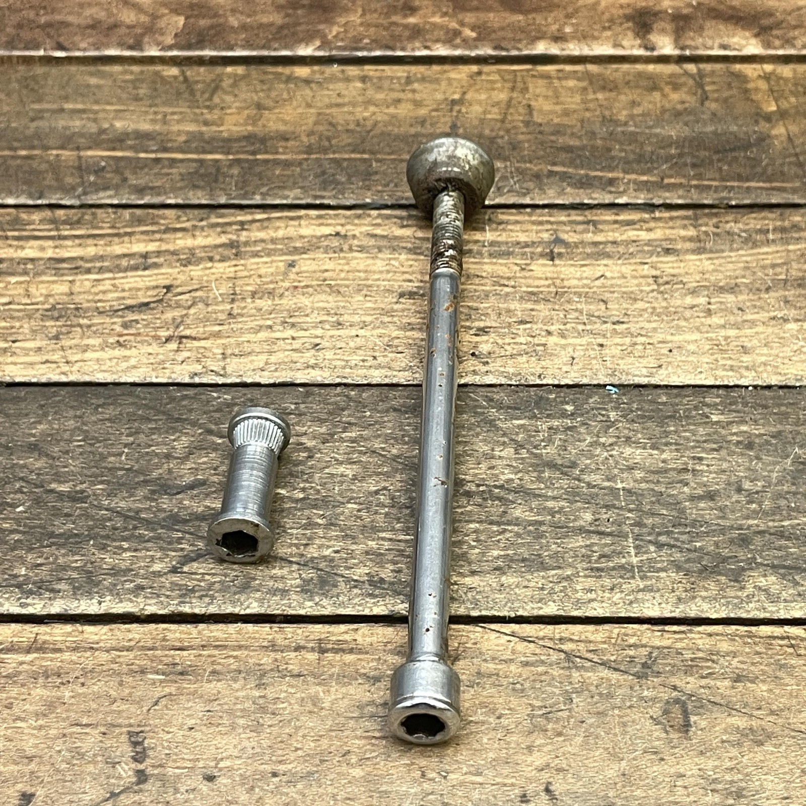Vintage Cinelli Quill Stem Bolt Hardware Wedge Road Track Bike Set 2pc