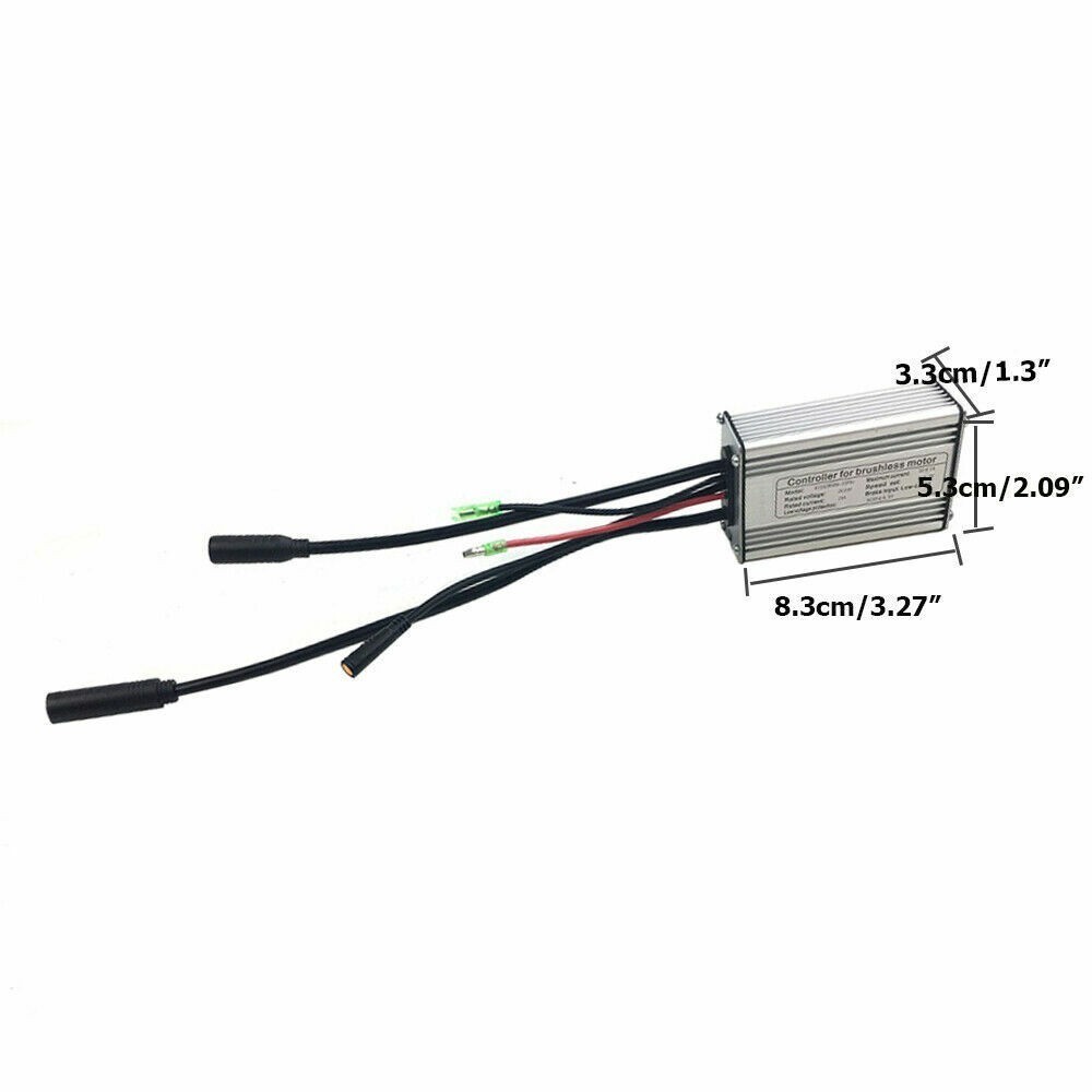 E-bike Controller 36V/48V 15A KT for 250W 350W Brushless Motor US FS