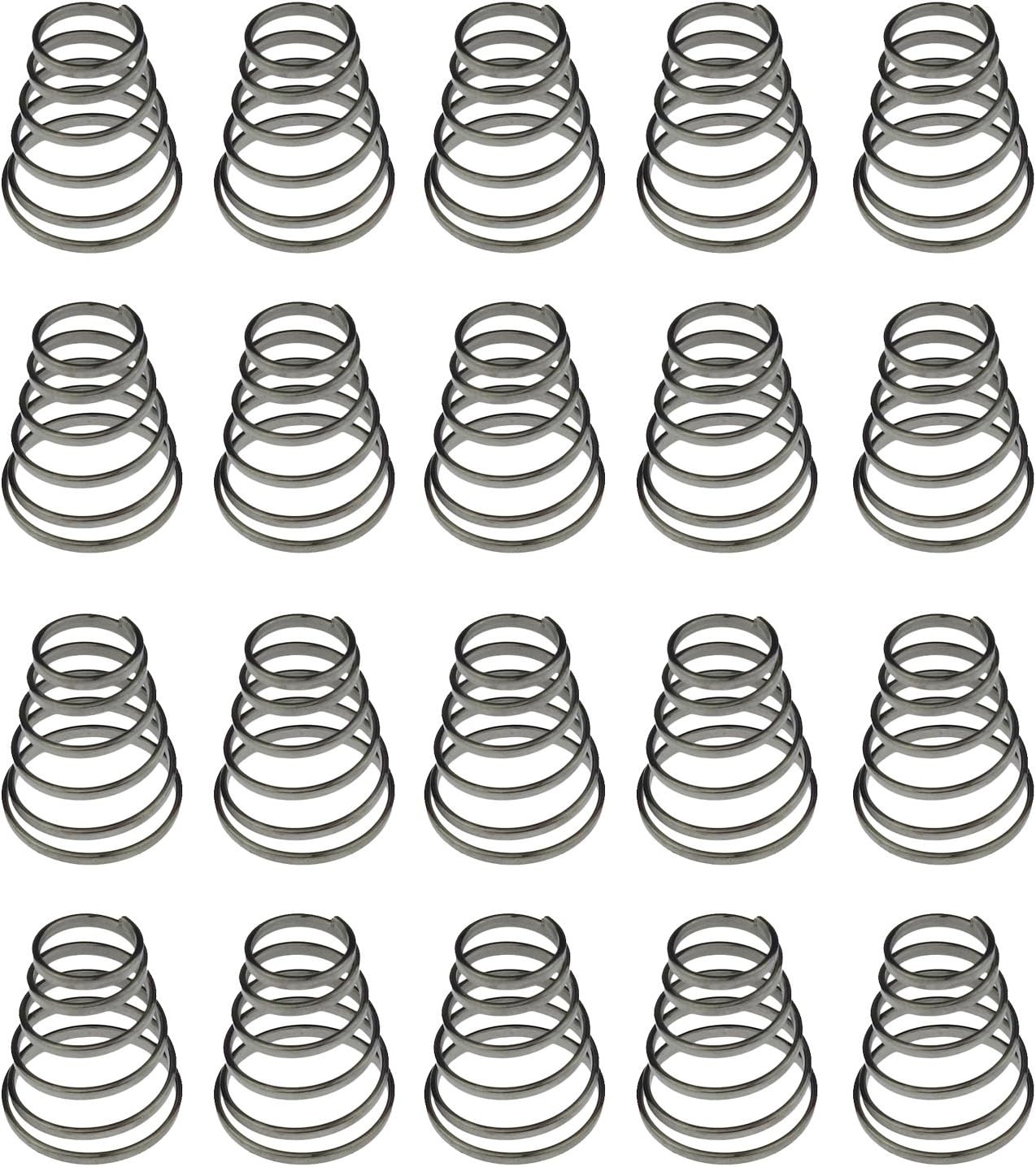 20 Pack Stainless Steel Universal Quick Release Bike Wheel Skewer Springs