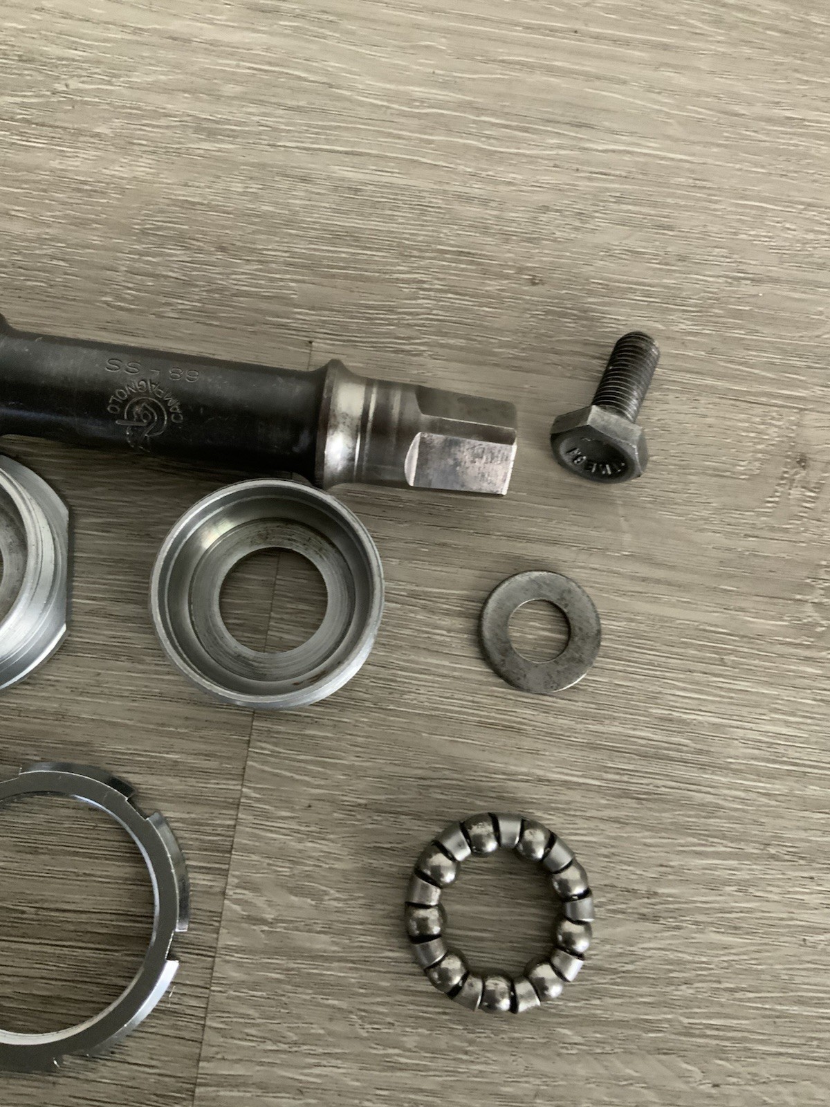 GIPIEMME SPRINT BOTTOM BRACKET 68–114 MM BSA THREADED CAMPAGNOLO SPINDLE